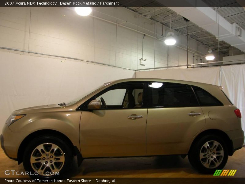 Desert Rock Metallic / Parchment 2007 Acura MDX Technology