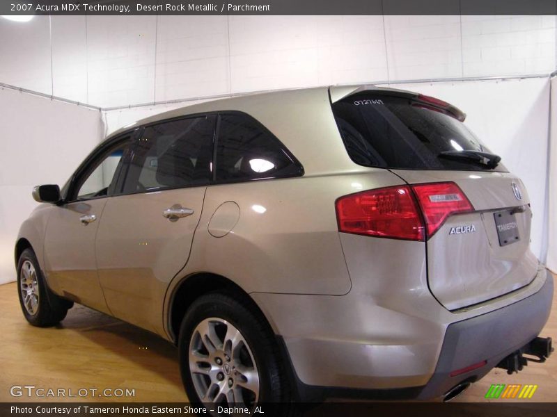 Desert Rock Metallic / Parchment 2007 Acura MDX Technology