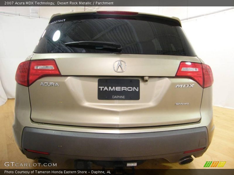 Desert Rock Metallic / Parchment 2007 Acura MDX Technology