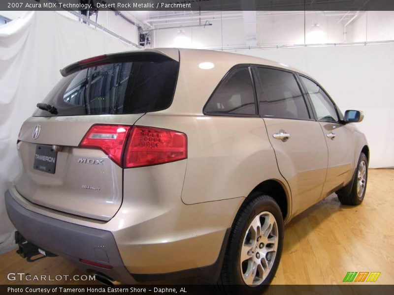 Desert Rock Metallic / Parchment 2007 Acura MDX Technology