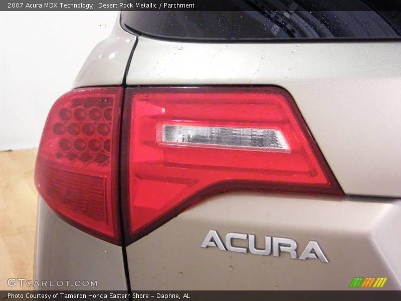 Desert Rock Metallic / Parchment 2007 Acura MDX Technology