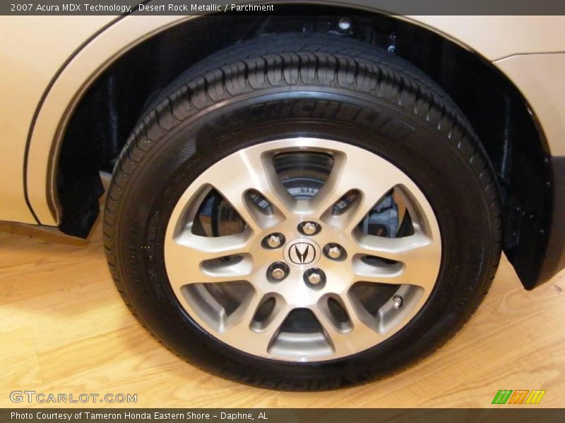 Desert Rock Metallic / Parchment 2007 Acura MDX Technology