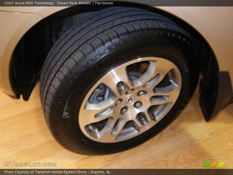 Desert Rock Metallic / Parchment 2007 Acura MDX Technology