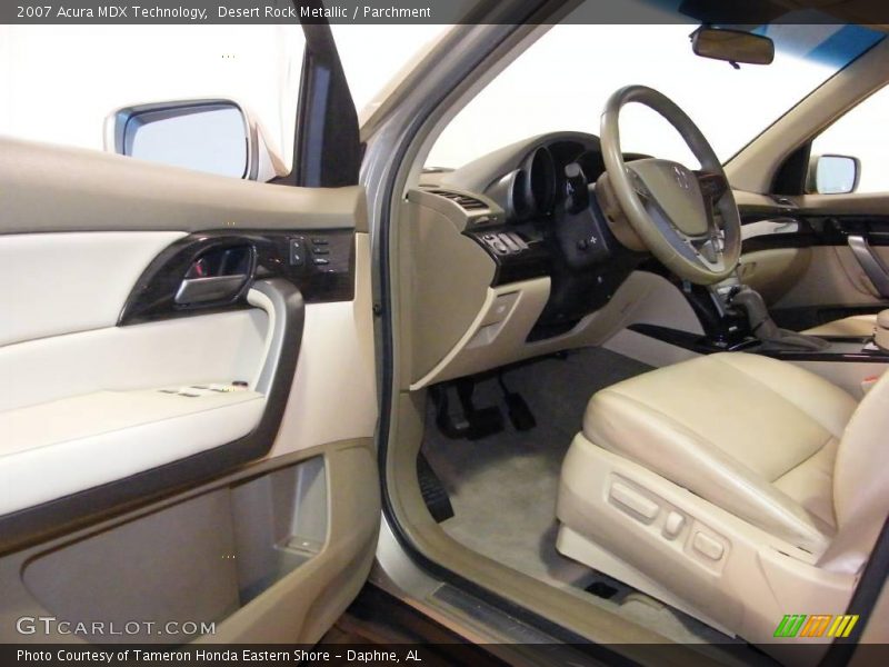 Desert Rock Metallic / Parchment 2007 Acura MDX Technology