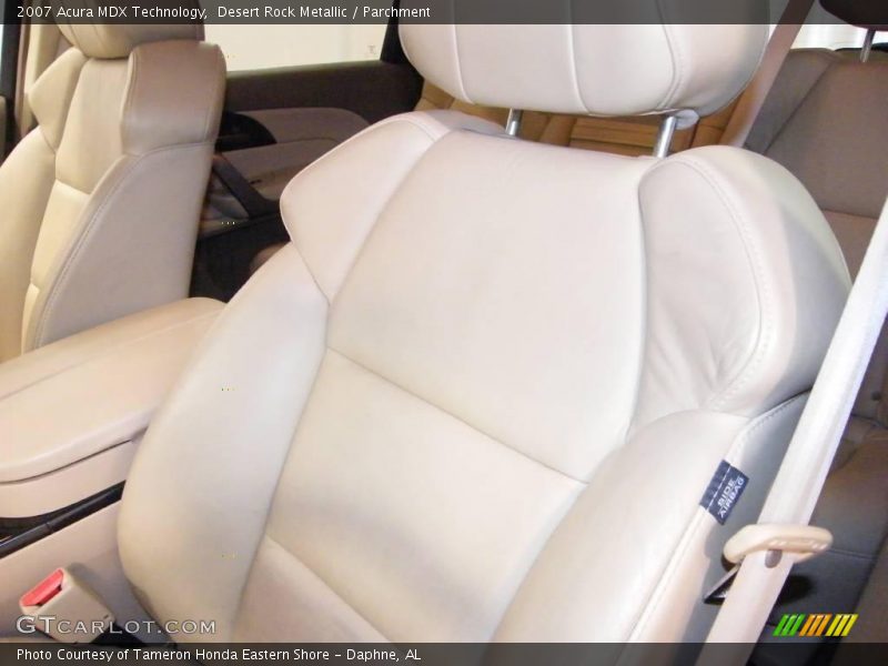 Desert Rock Metallic / Parchment 2007 Acura MDX Technology