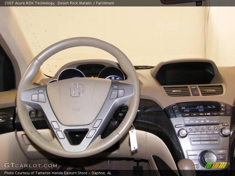 Desert Rock Metallic / Parchment 2007 Acura MDX Technology