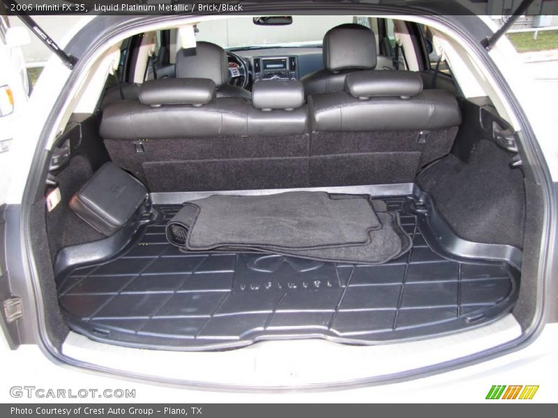 Liquid Platinum Metallic / Brick/Black 2006 Infiniti FX 35