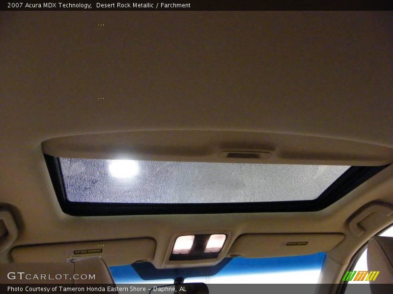 Desert Rock Metallic / Parchment 2007 Acura MDX Technology