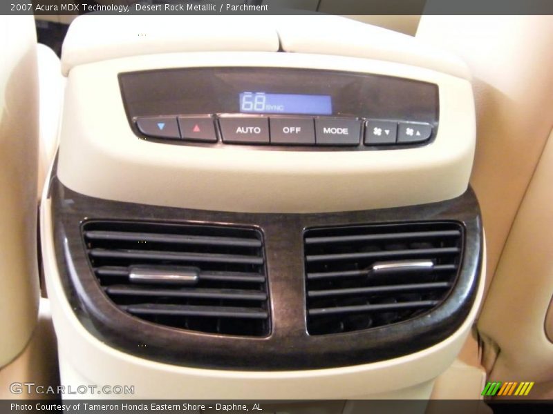 Desert Rock Metallic / Parchment 2007 Acura MDX Technology