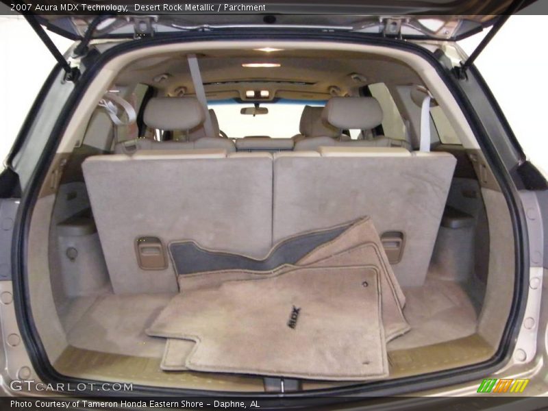 Desert Rock Metallic / Parchment 2007 Acura MDX Technology