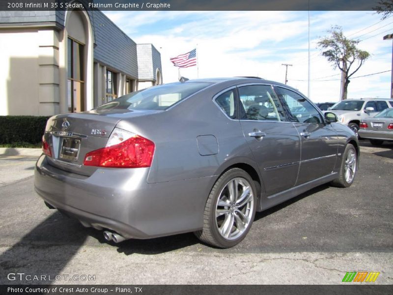 Platinum Graphite / Graphite 2008 Infiniti M 35 S Sedan