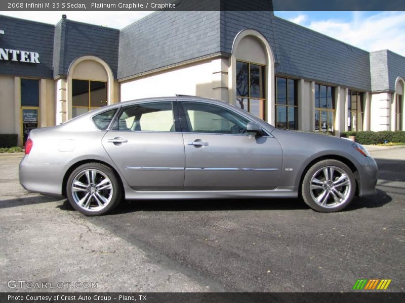 Platinum Graphite / Graphite 2008 Infiniti M 35 S Sedan