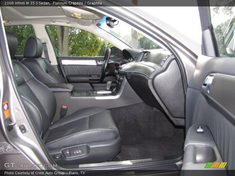 Platinum Graphite / Graphite 2008 Infiniti M 35 S Sedan