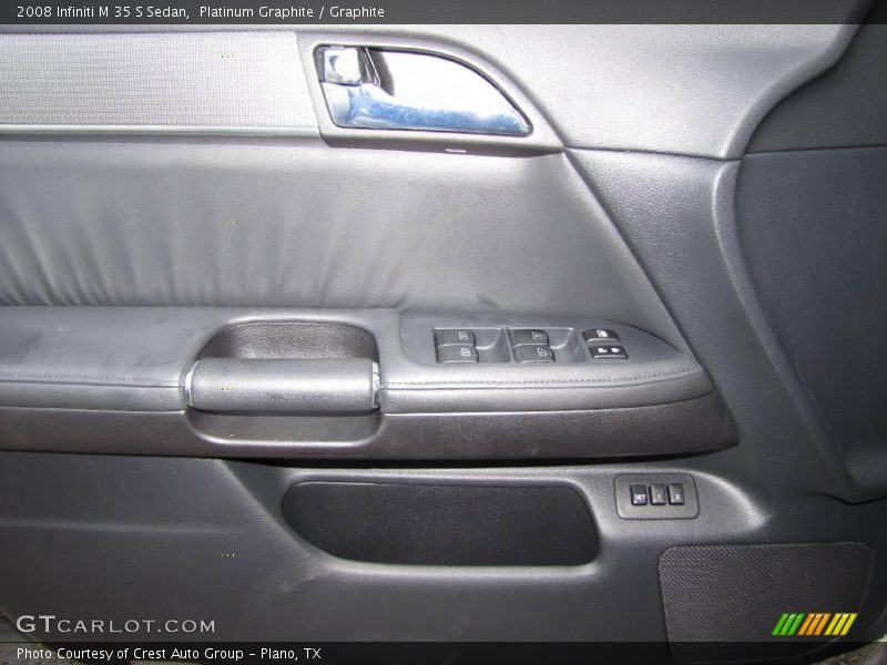 Platinum Graphite / Graphite 2008 Infiniti M 35 S Sedan
