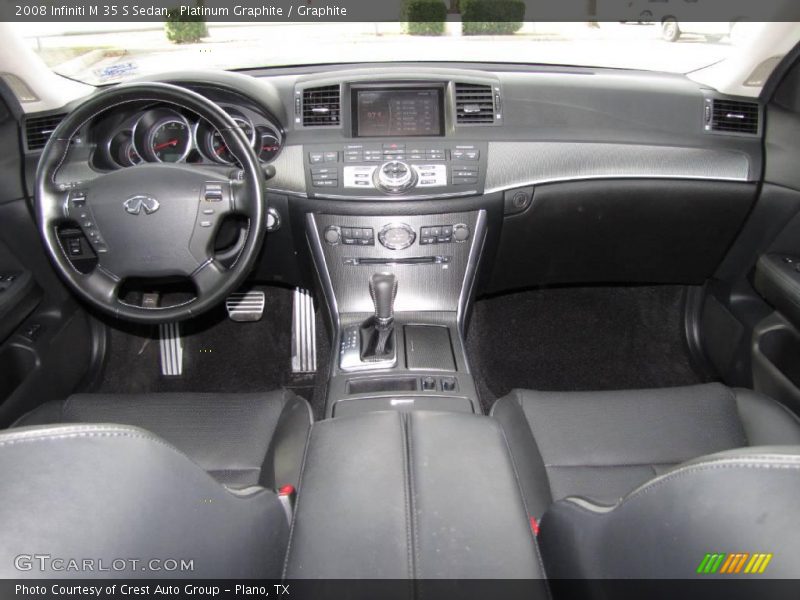 Platinum Graphite / Graphite 2008 Infiniti M 35 S Sedan