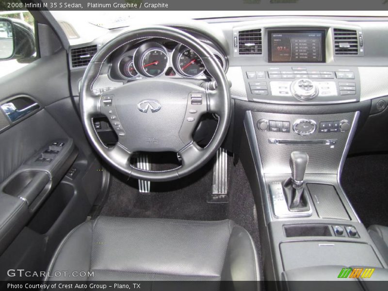 Platinum Graphite / Graphite 2008 Infiniti M 35 S Sedan