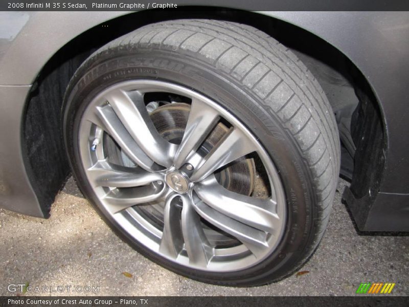 Platinum Graphite / Graphite 2008 Infiniti M 35 S Sedan