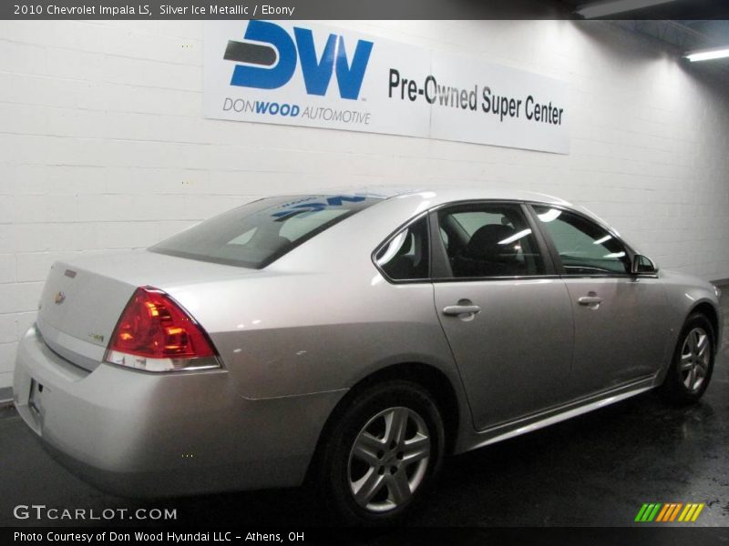 Silver Ice Metallic / Ebony 2010 Chevrolet Impala LS