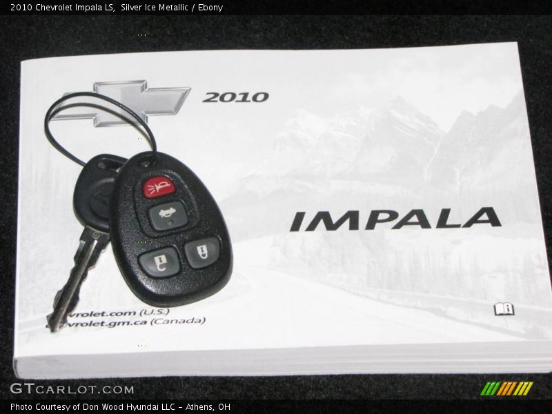Silver Ice Metallic / Ebony 2010 Chevrolet Impala LS