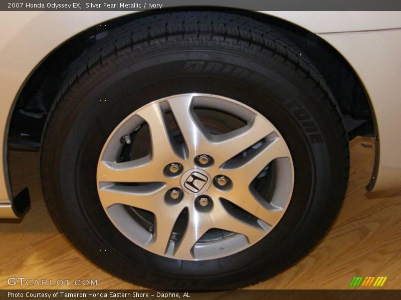 Silver Pearl Metallic / Ivory 2007 Honda Odyssey EX