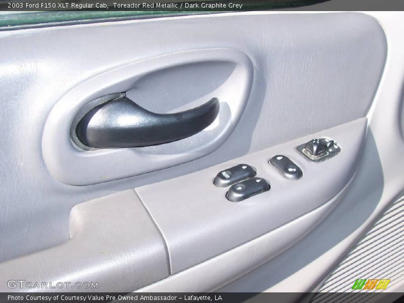 Toreador Red Metallic / Dark Graphite Grey 2003 Ford F150 XLT Regular Cab