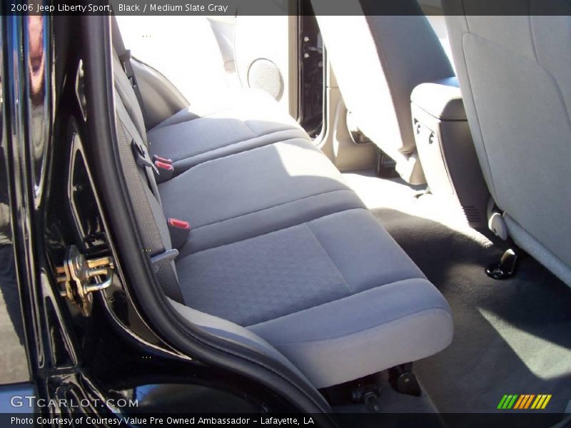 Black / Medium Slate Gray 2006 Jeep Liberty Sport