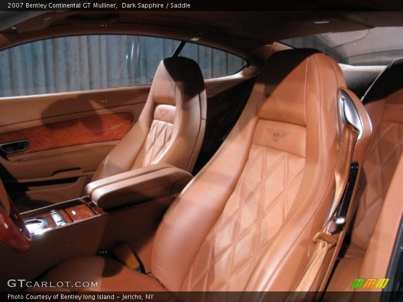 Dark Sapphire / Saddle 2007 Bentley Continental GT Mulliner