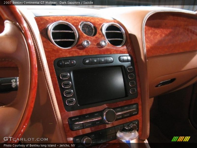 Dark Sapphire / Saddle 2007 Bentley Continental GT Mulliner