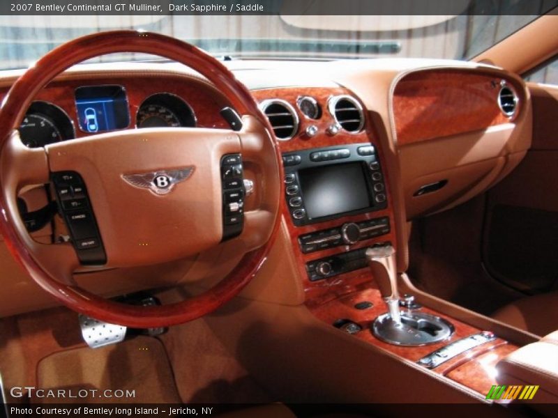 Dark Sapphire / Saddle 2007 Bentley Continental GT Mulliner