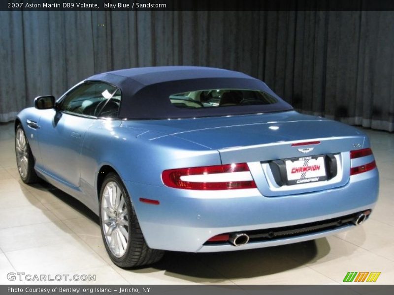 Islay Blue / Sandstorm 2007 Aston Martin DB9 Volante