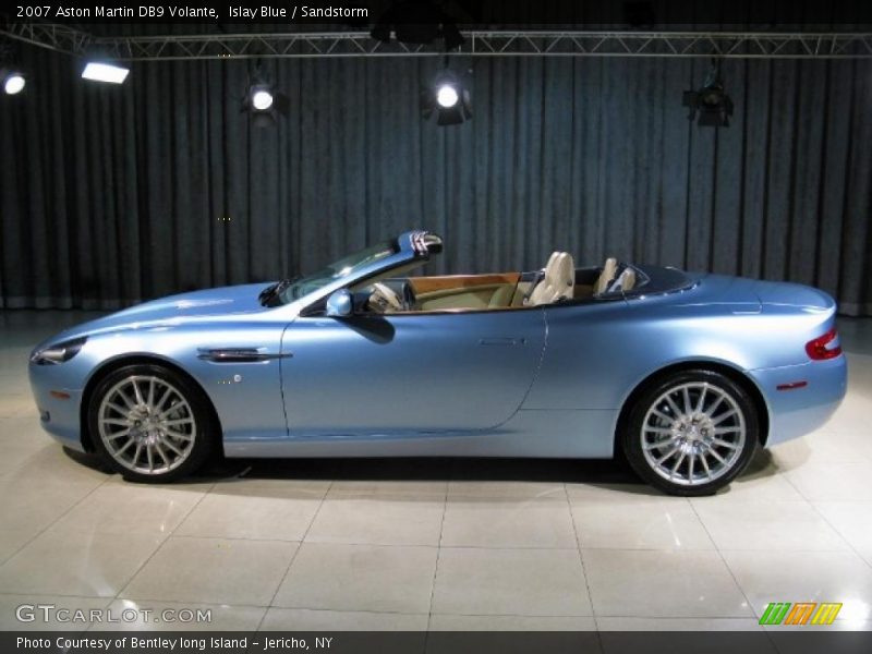 Islay Blue / Sandstorm 2007 Aston Martin DB9 Volante