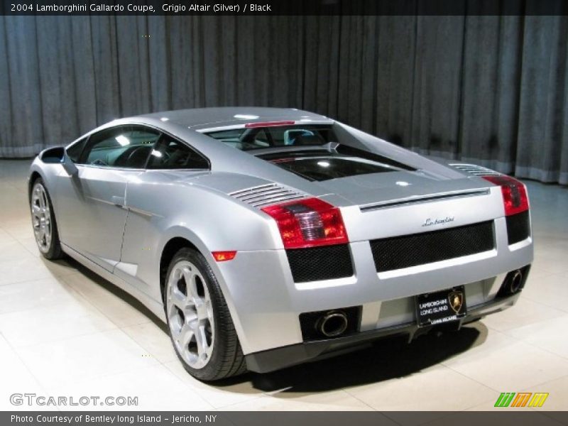 Grigio Altair (Silver) / Black 2004 Lamborghini Gallardo Coupe