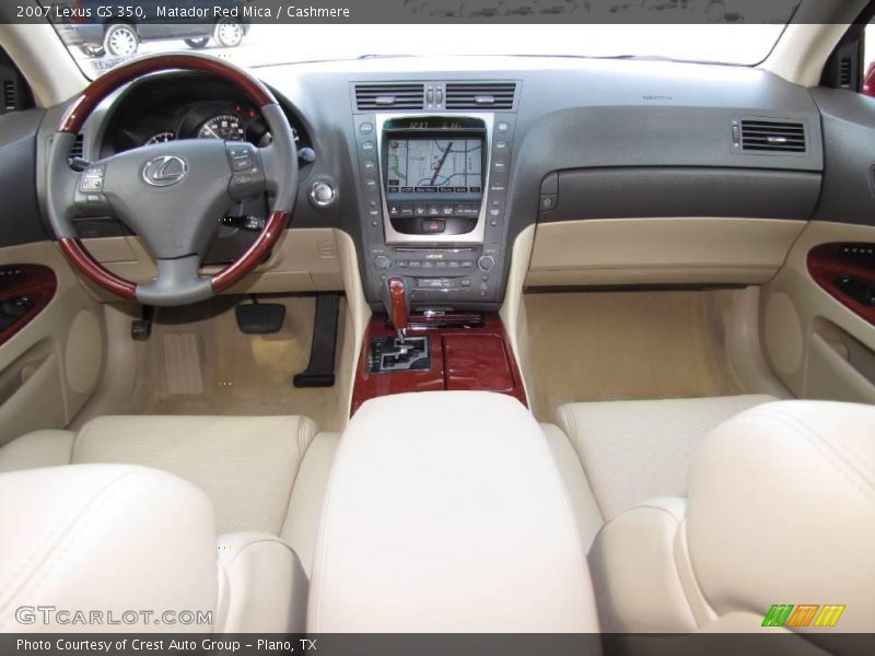 Matador Red Mica / Cashmere 2007 Lexus GS 350