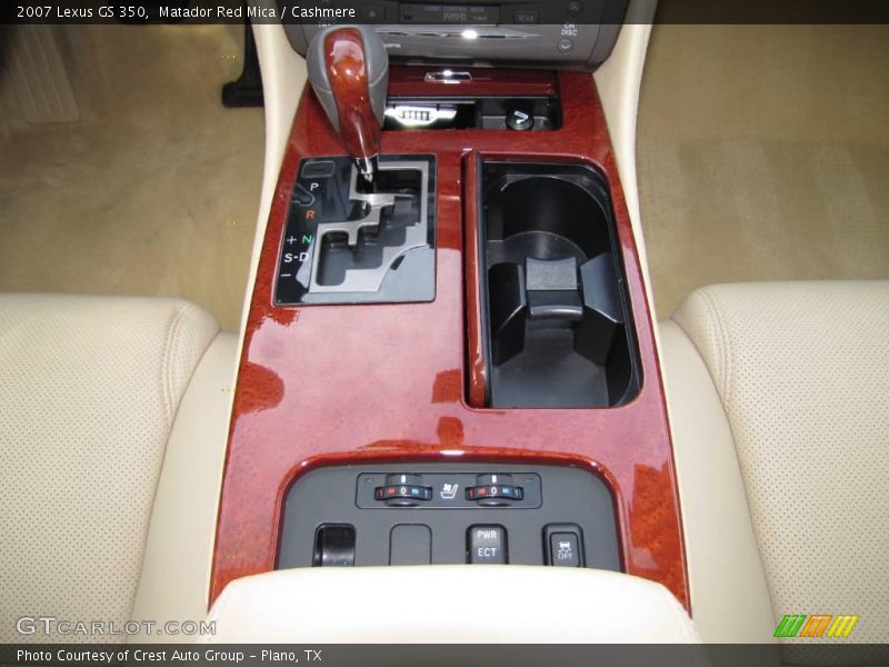 Matador Red Mica / Cashmere 2007 Lexus GS 350