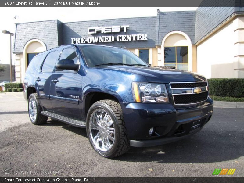 Dark Blue Metallic / Ebony 2007 Chevrolet Tahoe LT