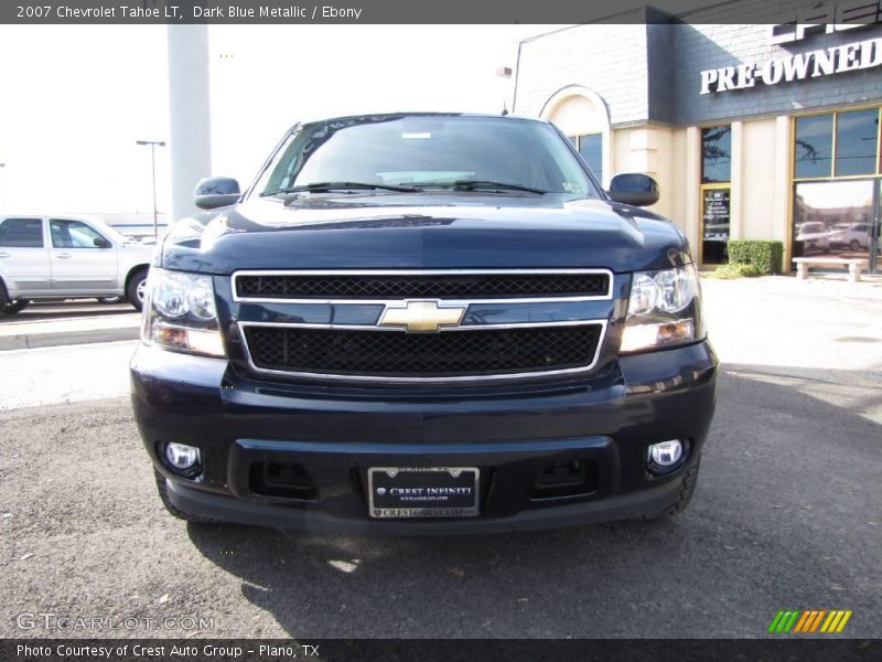 Dark Blue Metallic / Ebony 2007 Chevrolet Tahoe LT