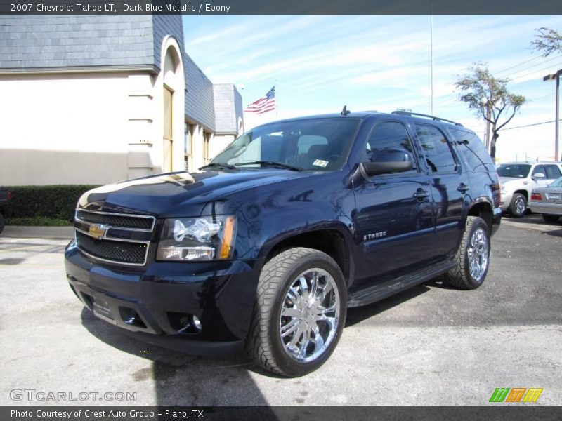 Dark Blue Metallic / Ebony 2007 Chevrolet Tahoe LT