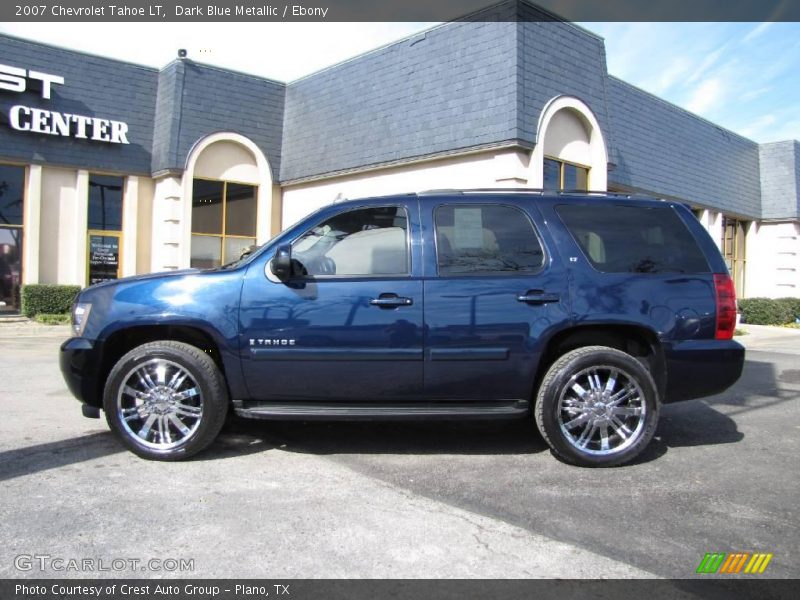 Dark Blue Metallic / Ebony 2007 Chevrolet Tahoe LT