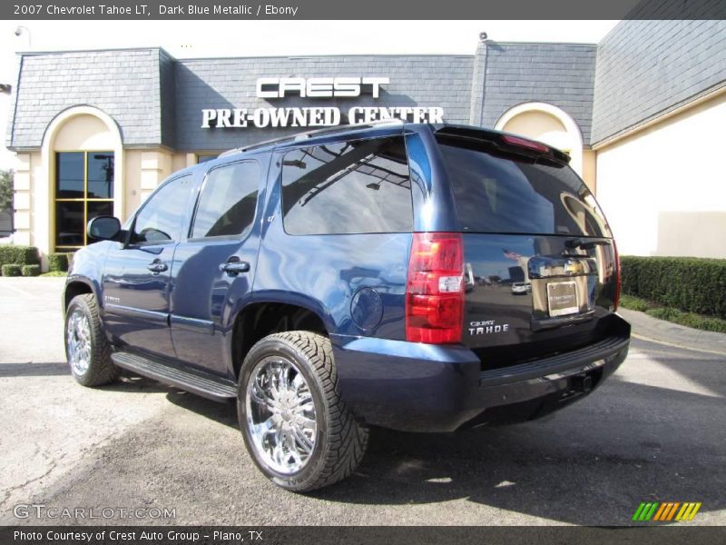 Dark Blue Metallic / Ebony 2007 Chevrolet Tahoe LT