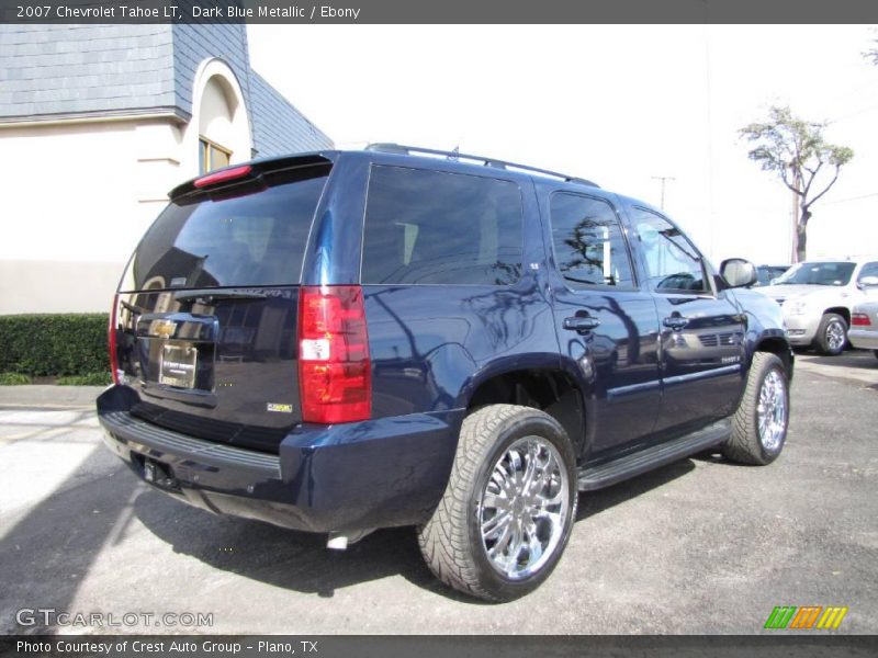 Dark Blue Metallic / Ebony 2007 Chevrolet Tahoe LT