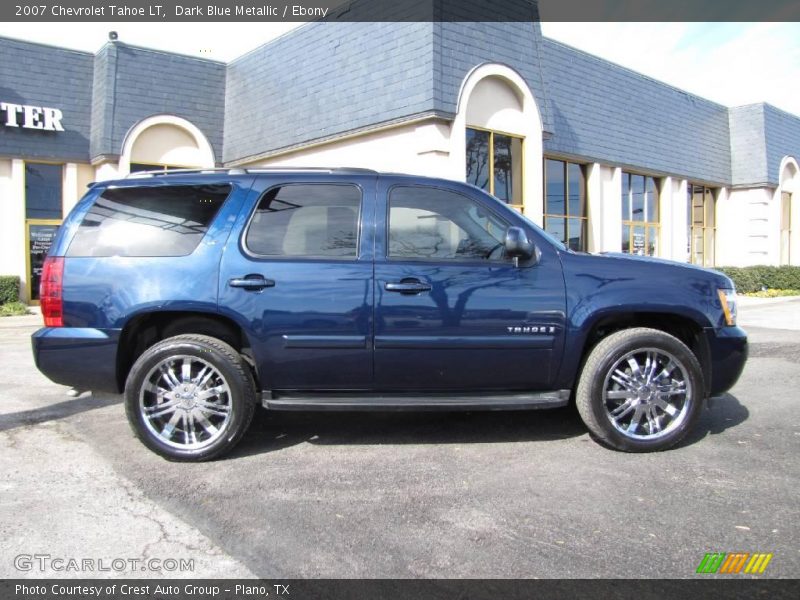 Dark Blue Metallic / Ebony 2007 Chevrolet Tahoe LT