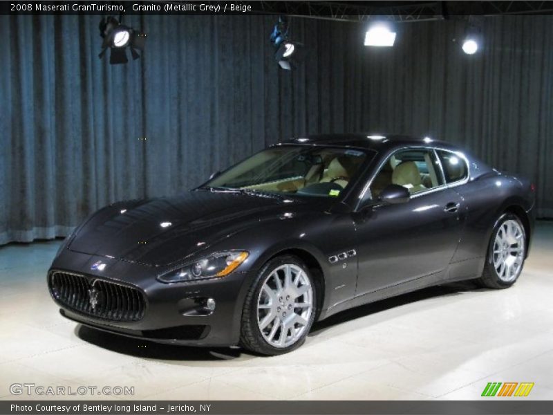 Granito (Metallic Grey) / Beige 2008 Maserati GranTurismo