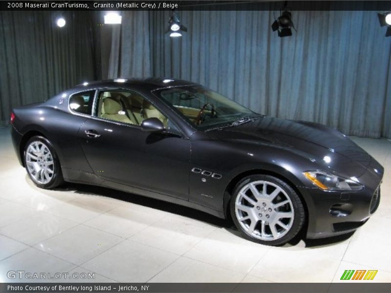 Granito (Metallic Grey) / Beige 2008 Maserati GranTurismo