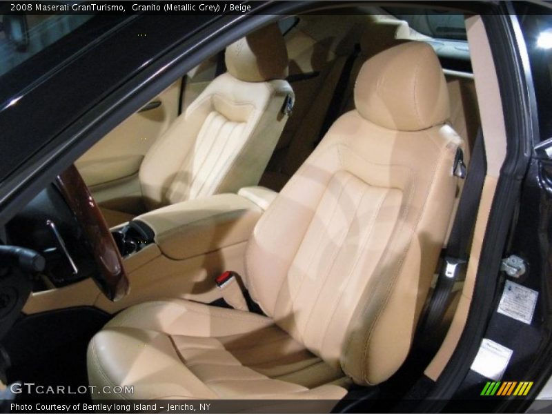 Granito (Metallic Grey) / Beige 2008 Maserati GranTurismo