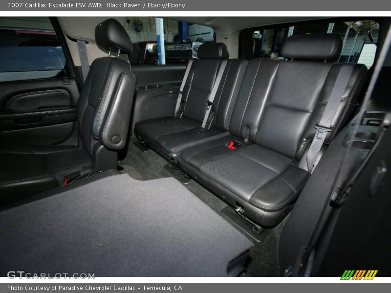 Black Raven / Ebony/Ebony 2007 Cadillac Escalade ESV AWD