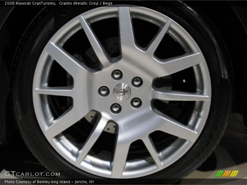 Granito (Metallic Grey) / Beige 2008 Maserati GranTurismo