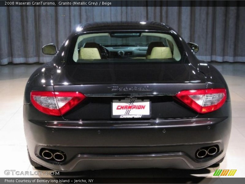 Granito (Metallic Grey) / Beige 2008 Maserati GranTurismo