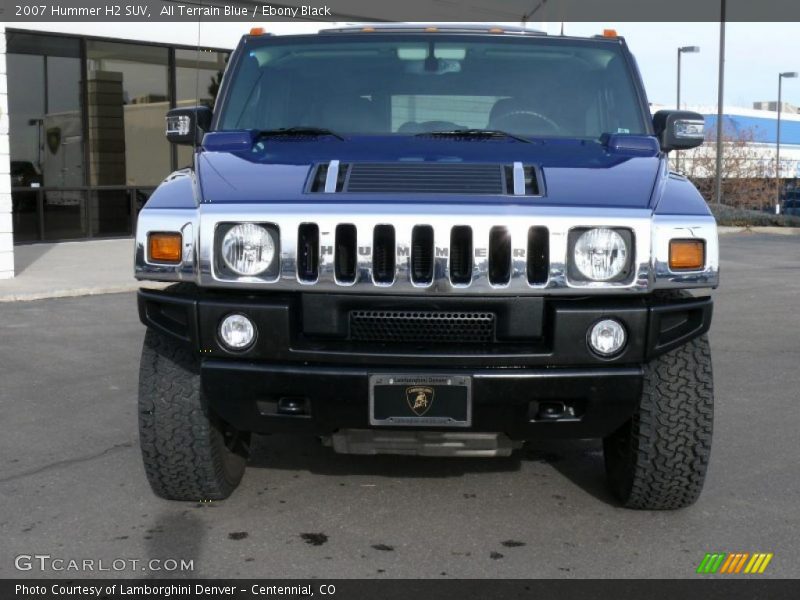 All Terrain Blue / Ebony Black 2007 Hummer H2 SUV