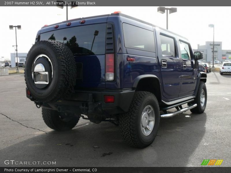 All Terrain Blue / Ebony Black 2007 Hummer H2 SUV