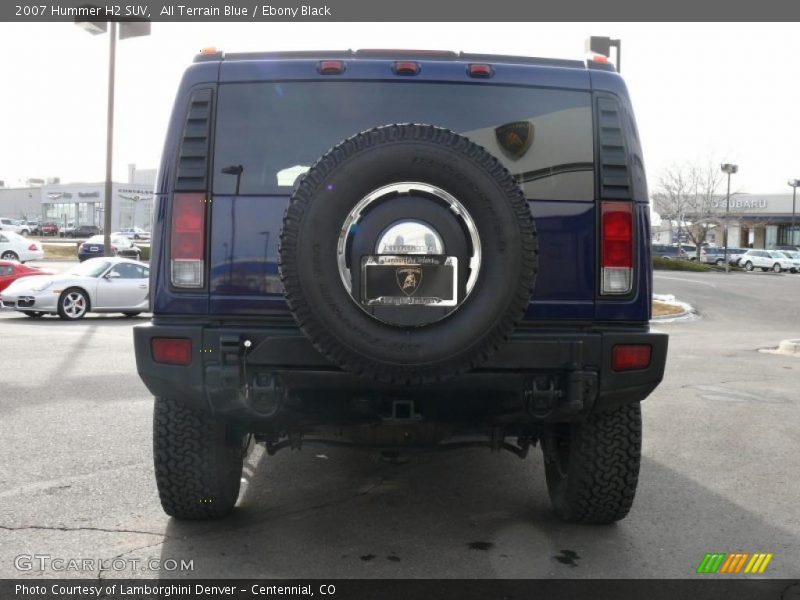 All Terrain Blue / Ebony Black 2007 Hummer H2 SUV